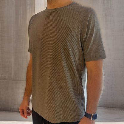 Grey Abstract T-Shirt