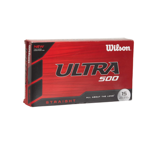 Wilson Ultra 500 Straight Golf Balls (15-pack)