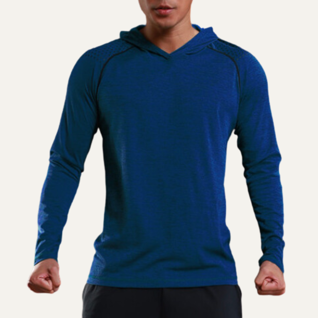 Long Sleeve Blue Shirt