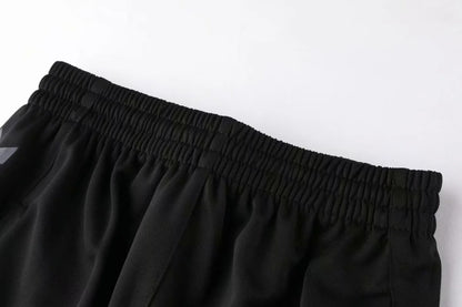 Men's Black Long Shorts