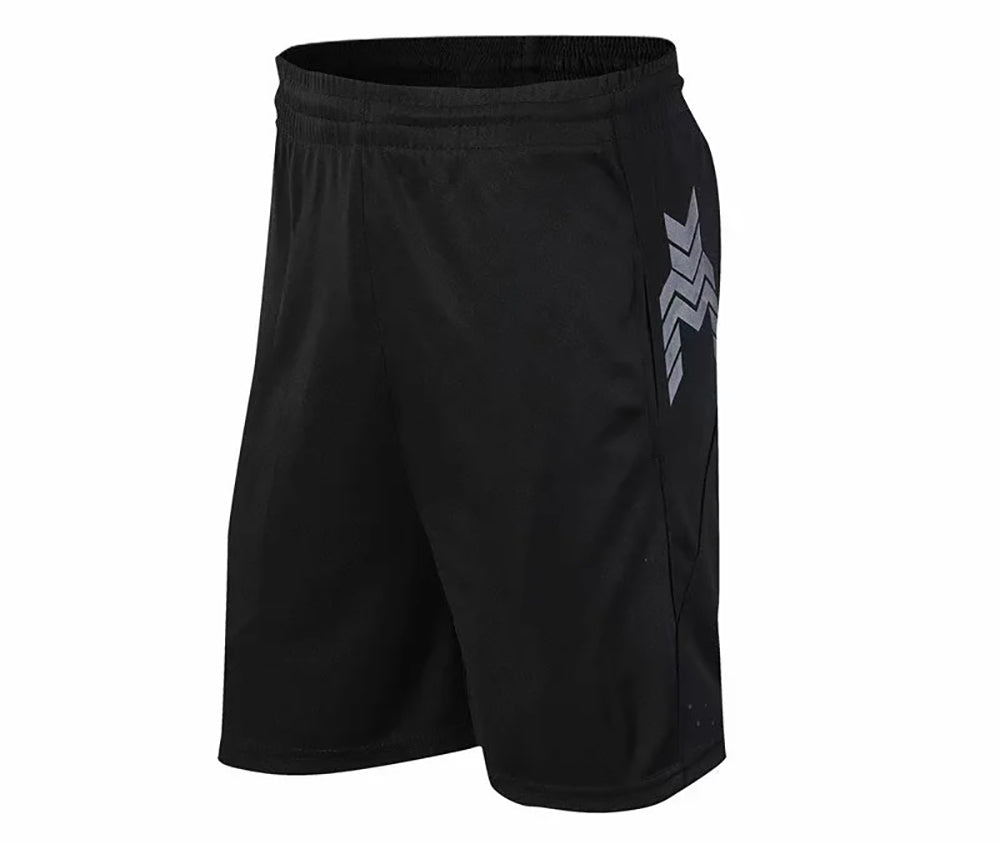 Men's Black Long Shorts