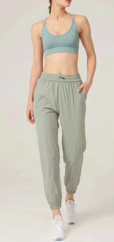 Light Green Women Jogger