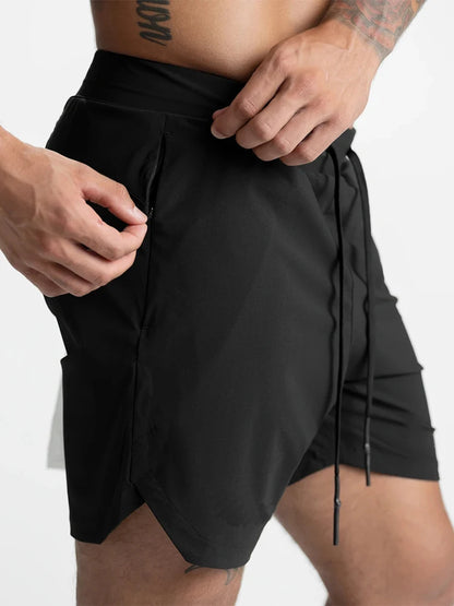 Men Black Shorts