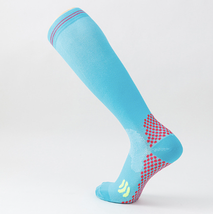 Turquoise Knee High Compression Socks