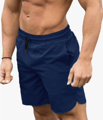 Blue Quick Dry Men Shorts