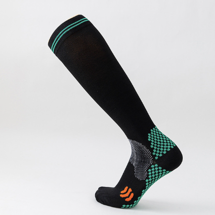 Black Knee High Compression Socks