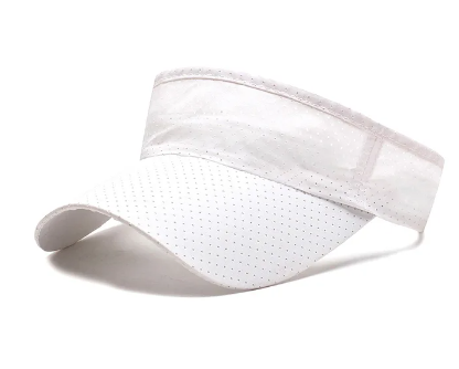 White Breathable Cap