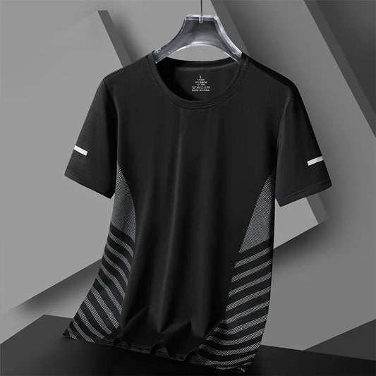 Black Breathable Quick Dry T-Shirt