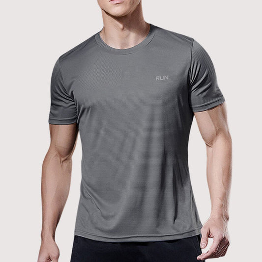 Grey Quickdry Men T-Shirt